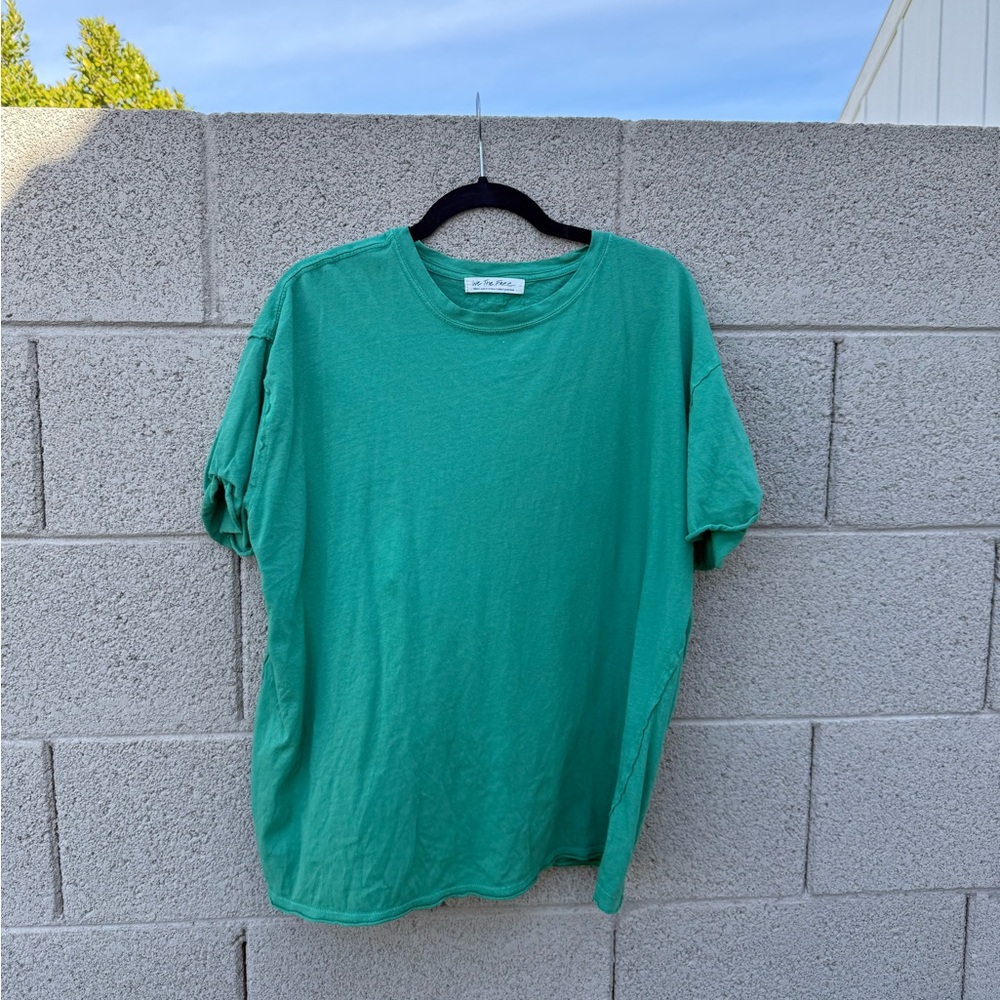 We The Free Vibrant Green Short Sleeve Tee